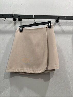 Beige Mini Skirt - Women